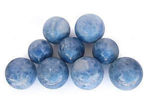 Blue Calcite Sphere 90-110 mm
