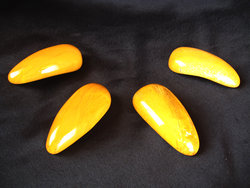 Yellow Jasper Massage Tools - Round Design - 5pcs