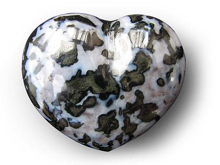 Indigo Gabbro Decorative Heart