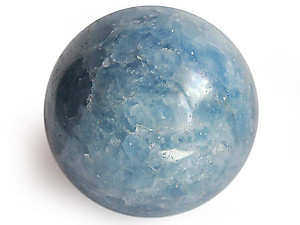 Blue Calcite Sphere 90-110 mm