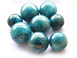 40-50 mm Blue Apatite Spheres