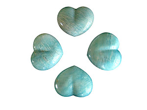 Amazonite Large Decorative Heart