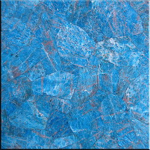 Neon Blue Apatite Tile (40 x 40 cm)
