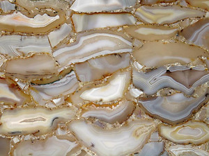 Banded Agate Table Top (140 x 83 x 3 cm)