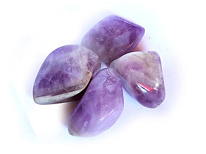 Medium (18-30 mm) Amethyst Tumbled Stones