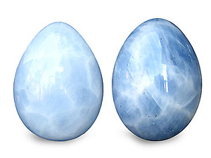 Wholesale - Blue Calcite Eggs (40-60mm), #1 Quality