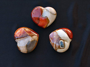 Desert Jasper Decorative Heart