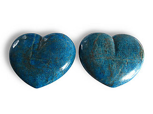 Apatite Large Hearts 7-8inch
