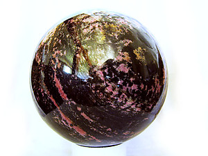 Rhodonite Large Sphere 21cm (16.70Kg)