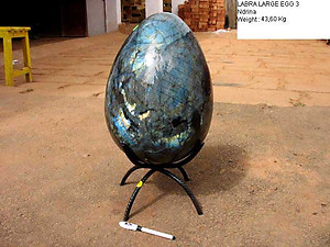 Labradorite Large egg 43.60Kg