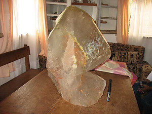 Large Quartz Crystal - Natural - AA