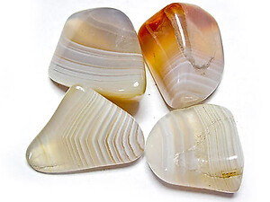 45-60 mm Banded Agate Tumbled Stones