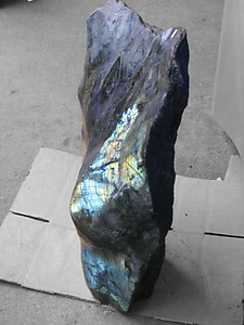 Labradorite Absract Female Sculpture