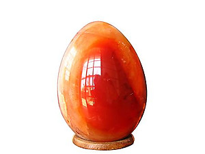 Carnelian Eggs 40-50 mm