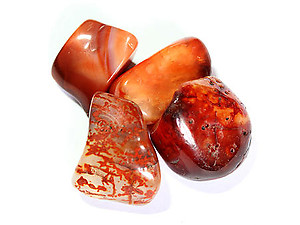 Carnelian Tumbled Stones (18-25 mm)