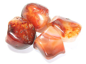 Carnelian Tumbled Stones (30-45 mm)