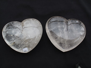 Extra Large Quartz Hearts (7-8