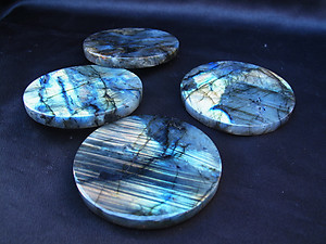 Labradorite Coasters (4 Pieces Set)