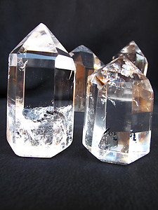 Crystal Quartz Prism (50-250g) - Polished - 40LB