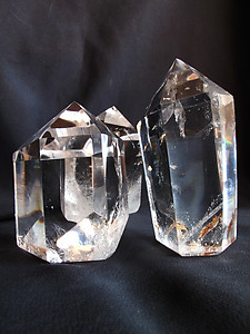 Crystal Quartz Prism (250-500g) - Polished - 80LB