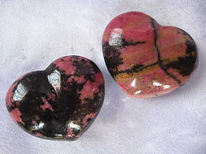 Rhodonite Large Decorative Heart
