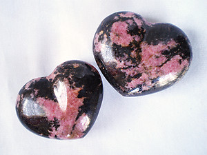 Rhodonite Decorative Heart