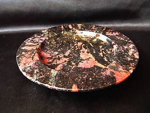 Rhodonite Plate 6.5 inch