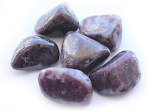 X-Large (45-60 mm) Ruby Tourmaline Tumbled Stones 