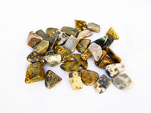 Small (18-30 mm) Sea Jasper Tumbled Stones