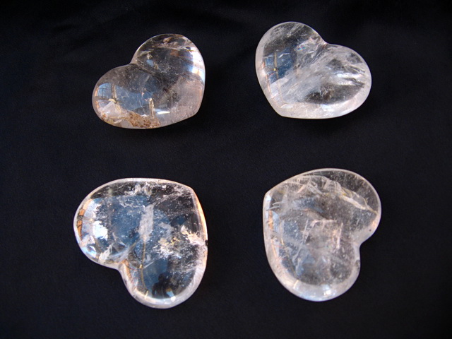 Quartz Large Decorative Hearts - Regular Quality