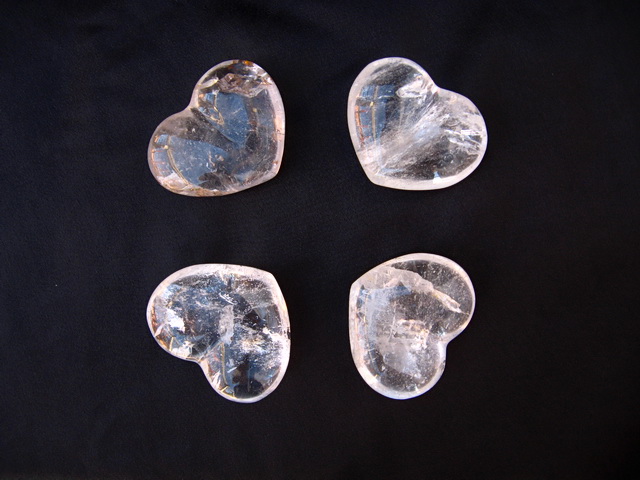 Quartz Large Decorative Hearts - Regular Quality