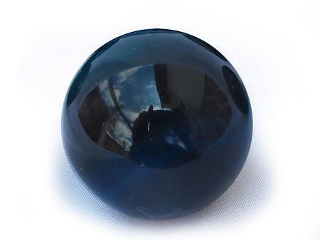 blue agate sphere