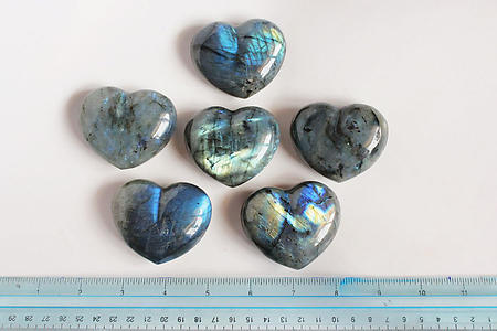 Labradorite Decorative Heart