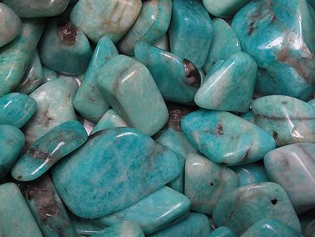 30 Mm Amazonite Tumbled Stones