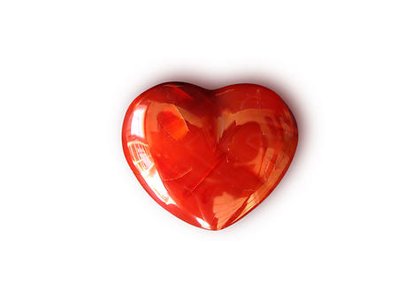 Carnelian Decorative Hearts