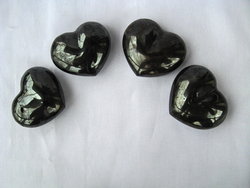 Hematite Decorative Hearts