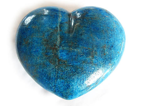Apatite Large Hearts 7-8inch