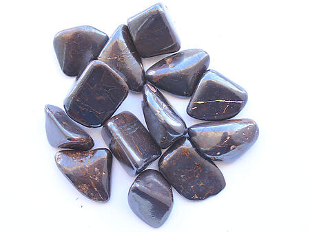 Extra Large (45-60mm) Hematite Tumbled Stones